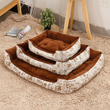 Velvet Pad Bed
