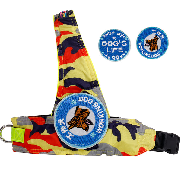 Drawstring Walking Harness Vest